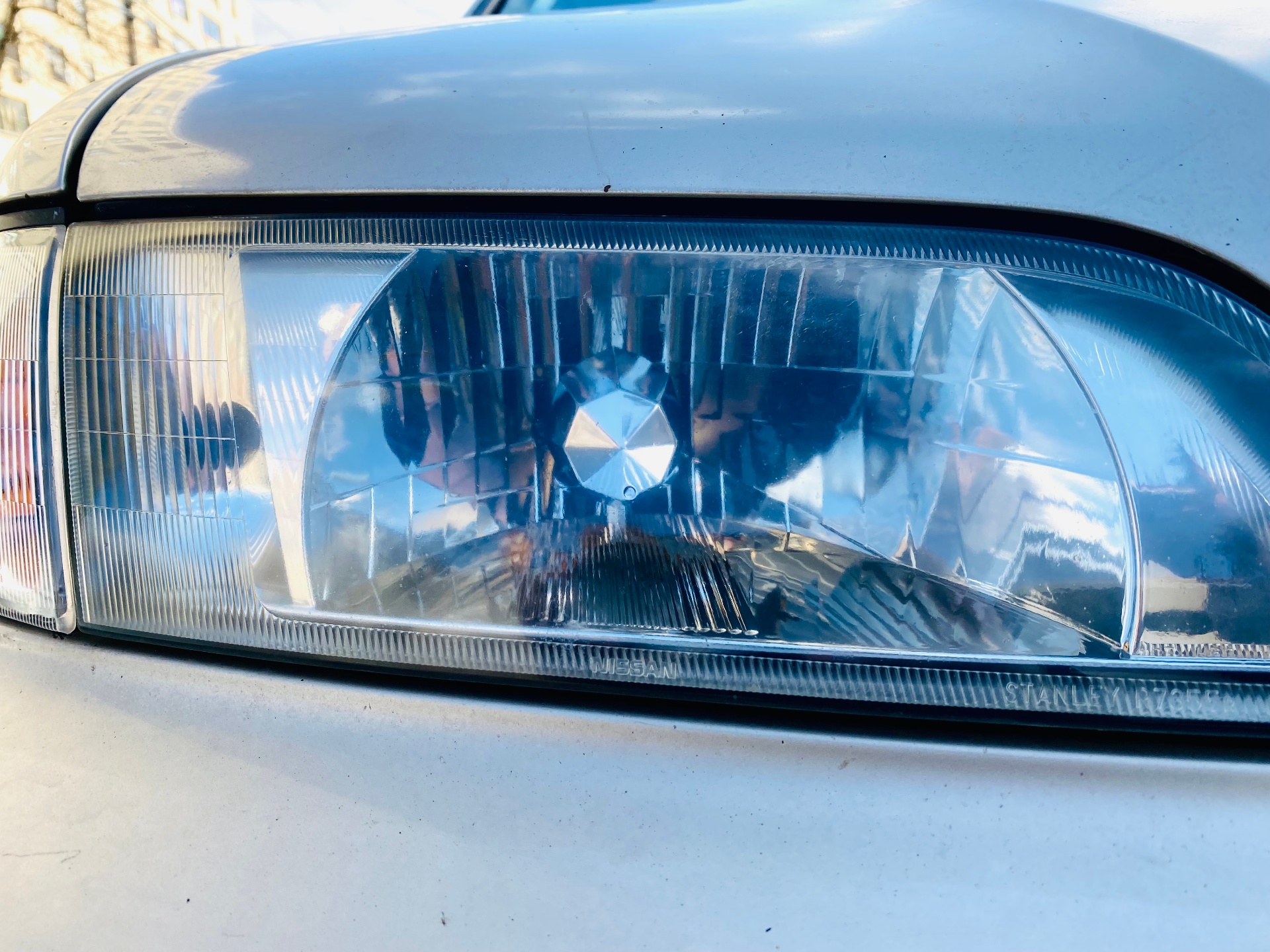 Nissan — NJ Customer headlight after restoration