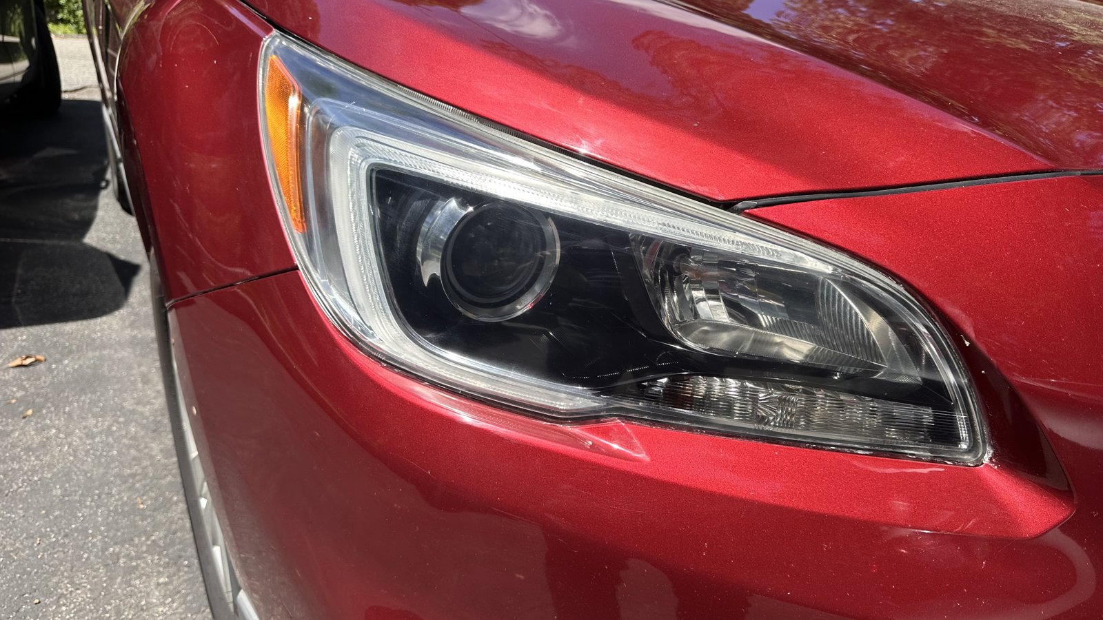 Sedan — NJ Customer headlight after restoration